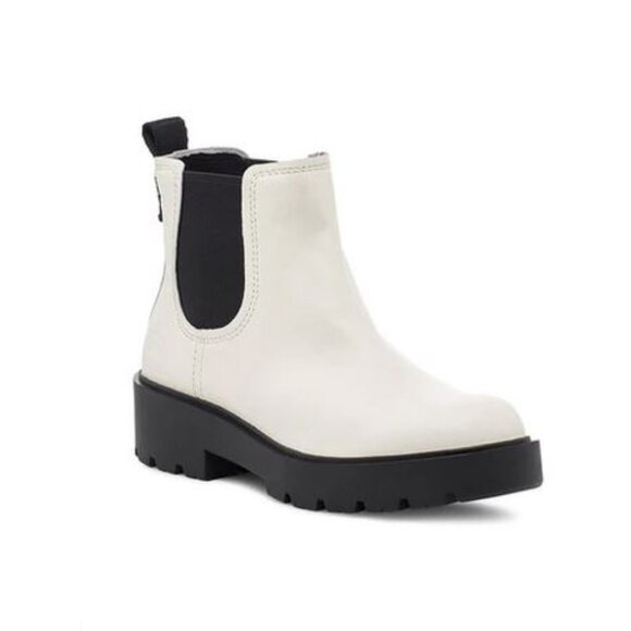 NEW UGG sz 9.5 JASMINE MARKSTRUM WATERPROOF LEATHER CHELSEA BOOTS - Picture 2 of 6